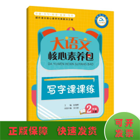 大语文核心素养包 写字课课练 2年级上册