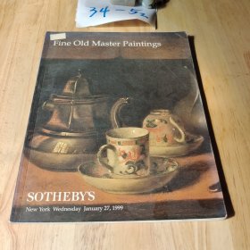 Fine Old Master Paintings SOTHEBY\'S 1999