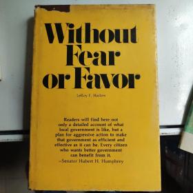 without fear or favor