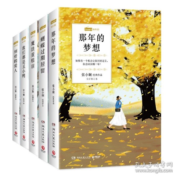 张小娴经典作品(全新修订本)/ChannelA系列共5册 湖南文艺 9787540496890 张小娴