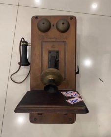 清末民初初德国进口电话机（少摇头）