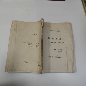 五集電視連續(xù)劇劇本 擁抱太陽(yáng)—獻(xiàn)給自強(qiáng)奮進(jìn)的人們 第三稿