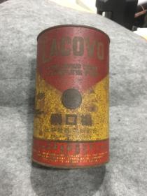 福牌“乐口福”LACOVO铁罐（建国初期，1950年前后，早于上海咖啡厂接管前，稀见）