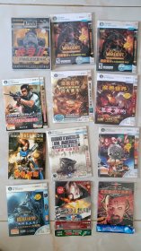 DVD游戏光碟：魔兽世界，兄弟连，执法英雄，红色警戒，地下城与勇士，混乱军团，最终幻想，长弓2阿帕奇武装直升机。