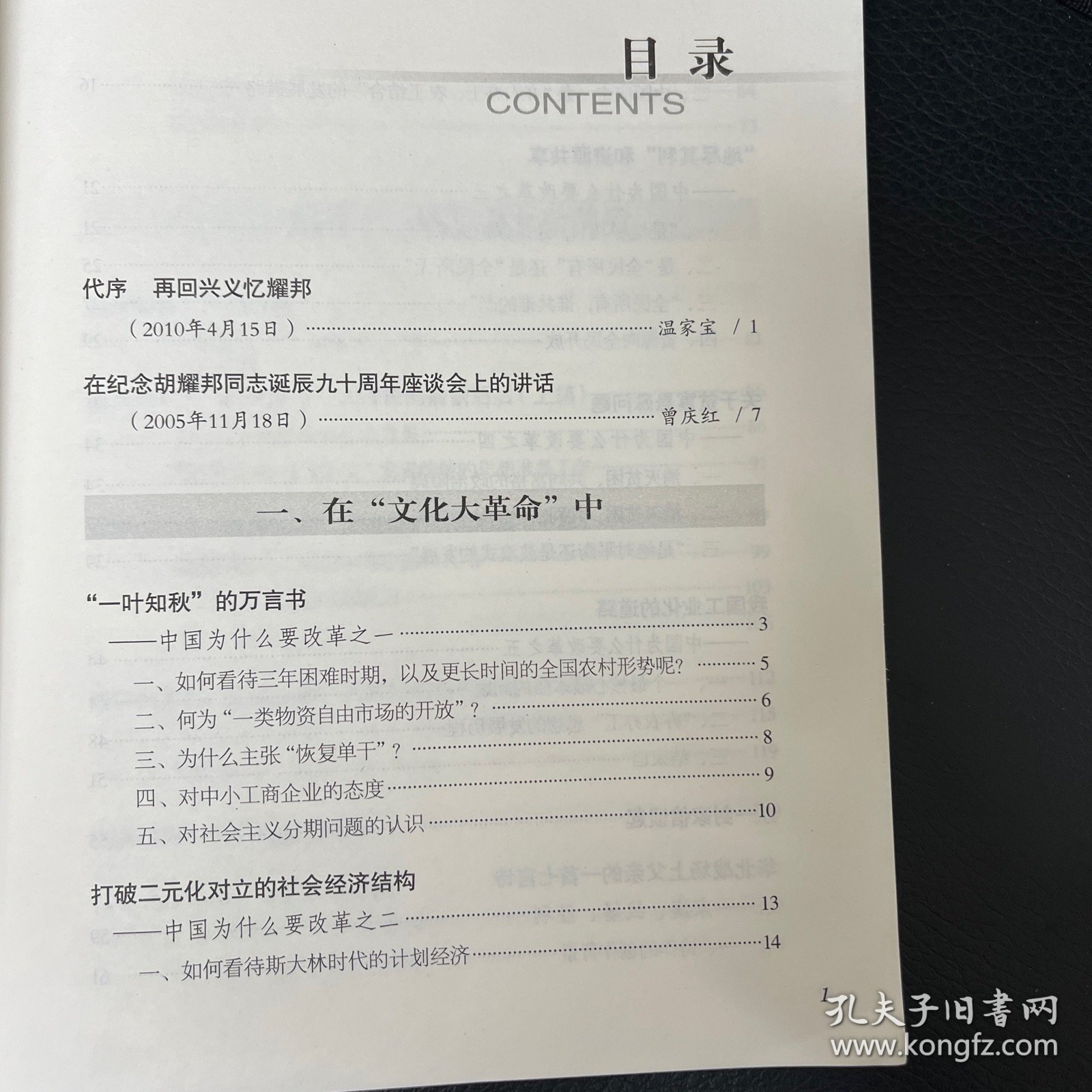 中国为什么要改革——思忆父亲胡耀邦
