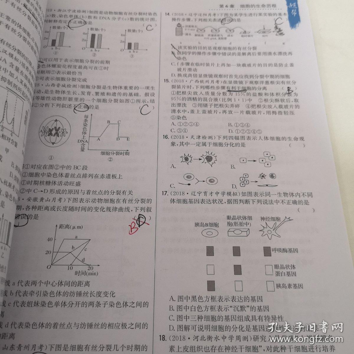 高中生物(必修1第1册新课标人)/题帮