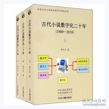 古代小说数字化二十年（1999-2019）全三册·中国古代小说版本数字化研究丛书