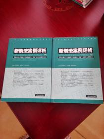 新刑法案例评析 . 上 : 根据全国人大常委会刑法修正案和“两高”最新司法解释编写