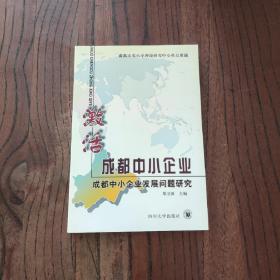 激活成都中小企业:成都中小企业发展问题研究