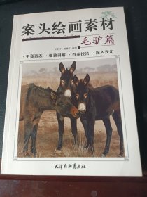 案头绘画素材:毛驴篇(千姿百态,细致讲解,百家技法,深入浅出)