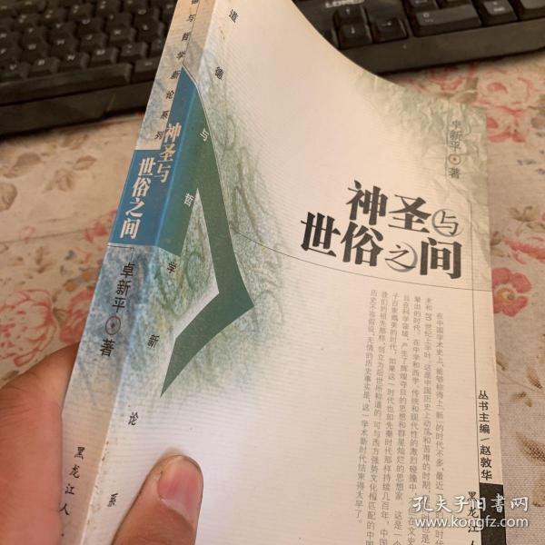 神圣与世俗之间——道德与哲学新论系列