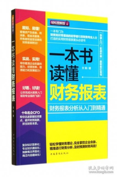 一本书读懂财务报表：财务报表分析从入门到精通