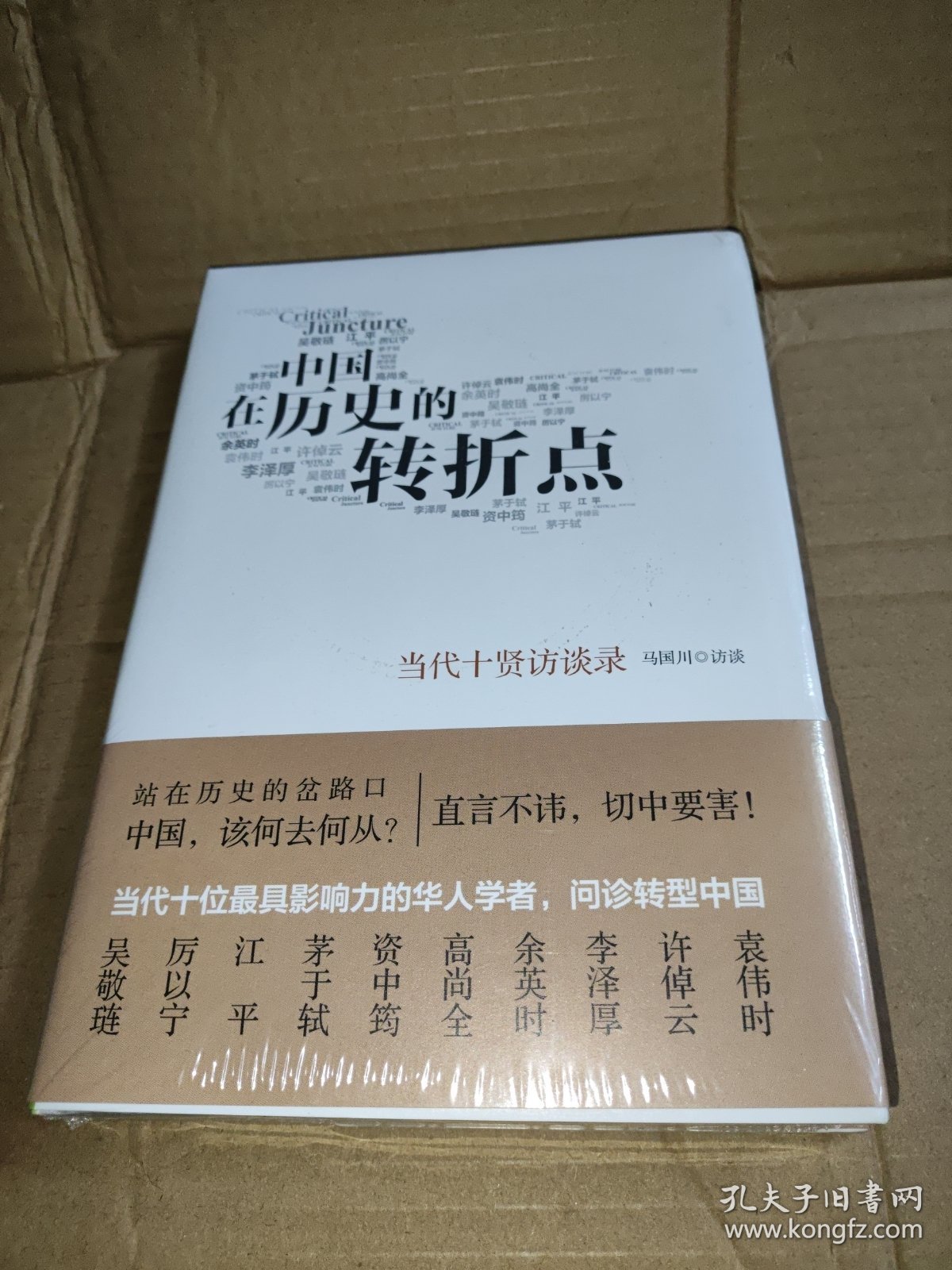 中国在历史的转折点：当代十贤访谈录 精装·未拆封