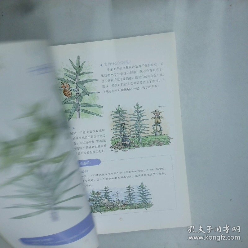 了不起的生存智慧 爱哭鼻子 扎人和放屁的植物   法 伊纳尔著 张媛媛译 布里斯绘 中信出版社