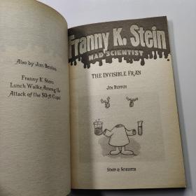 JIM BENTON Franny K. Stein MAD'SCIENTIS THE INVISIBLE FRAN