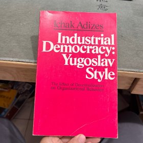 Industrial Democracy: Yugoslav Style - English Edition工业民主：南斯拉夫风格 - 英文版
