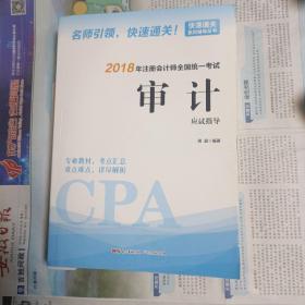 2018年注册会计师全国统一考试 审计应试指导