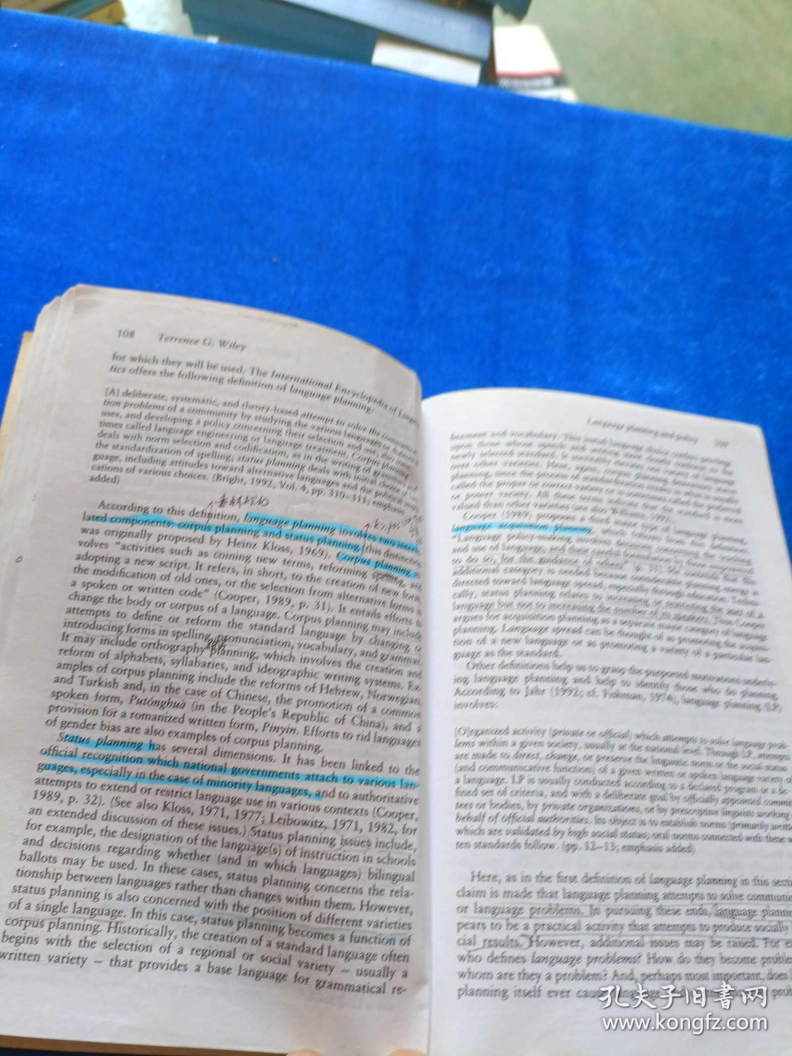 社会语言学与语言教学 剑桥应用语言学丛书有多页笔记，第一张缺页