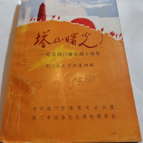 荆门文史资料.第四辑.塔山曙光:纪念荆门解放四十周年