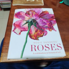 羅西·桑德斯的玫瑰Rosie Sanders'Roses 植物學(xué)藝術(shù)插畫(huà)畫(huà)冊(cè) 水彩植物花卉插畫(huà)圖案集 美術(shù)生臨摹正版英文原裝進(jìn)口插畫(huà)集