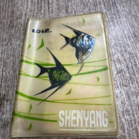双鱼日记本外皮，无破损