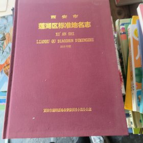 西安市莲湖区标准地名志2018年版