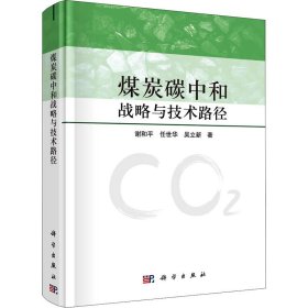 煤炭碳中和战略与技术路径谢和, 任世华, 吴立新著普通图书/工程技术