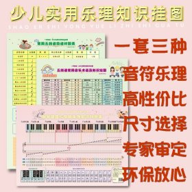 一学就会！少儿实用乐理知识挂图（家庭用中号版）