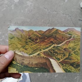 老明信片，崇山峻岭中起伏的长城