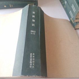 百科知识1982年1~12期