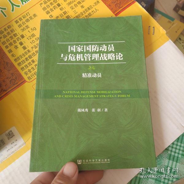 国家国防动员与危机管理战略论（套装共16册）