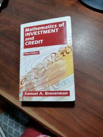 Mathematics of
INVESTMENT
and
CREDIT
Third Edition
07超
Samuel A.Broverman
