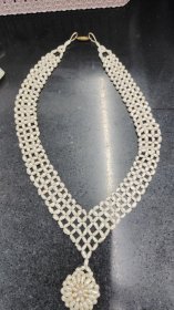 回流三十年代老珍珠项链，非常漂亮
