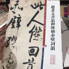 彩色放大本中国著名碑帖·赵秉文书追和坡仙赤壁词韻
