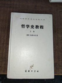 漢譯世界學(xué)術(shù)名著叢書 哲學(xué)史教程 上