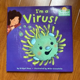 英文原版 I'm a Virus 我是病毒 Bridget Heos 了解病毒是如何让我们生病的及传播的开发智力科普插画绘本儿童书籍