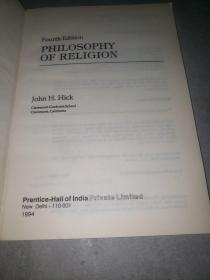 Philosophy  of Religion