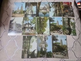 明信片苏州12张全