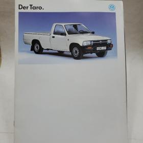 1992 年 德国 大众汽车 Taro 丰田 海拉克斯 皮卡 汽车 目录 样本 画册 宣传册 VOLKSWAGEN Taro