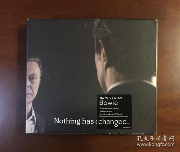 Bowie David 《Nothing Has Changed 》
大卫鲍伊 精选专辑 3CD套装 

美首版 仅拆封 壳微裂 盘全新！

原版进口CD 假一赔十 售出不退！