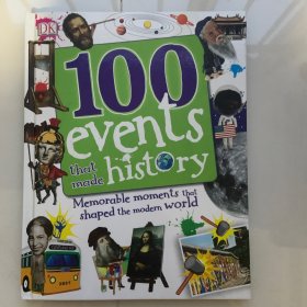 100 EVENTS THAT MADE HISTORY 创造历史的100个事件 精装 DK