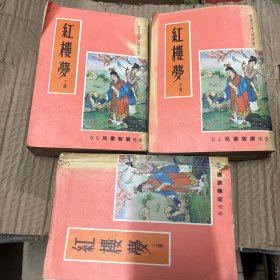 红楼梦 广智书局出版 三册全