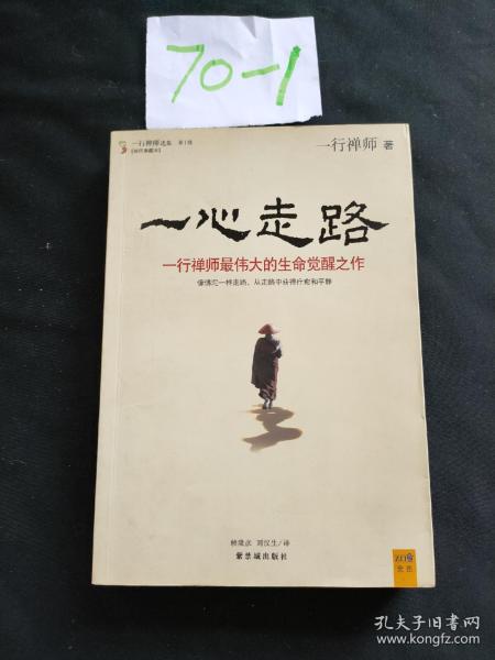 一心走路：一行禅师最伟大的生命觉醒之作