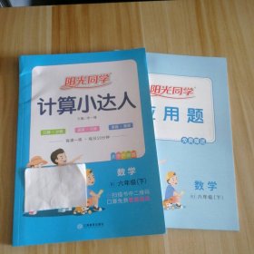 阳光同学计算小达人：数学（六年级下 RJ）