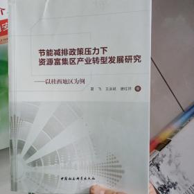 节能减排政策压力下资源富集区产业转型发展研究：以桂西地区为例