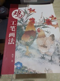 鸡工笔画法