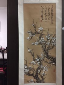 著名画家杨锦苑精品梅花图