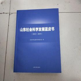 山东社会科学发展蓝皮书：2013-2019/西A3