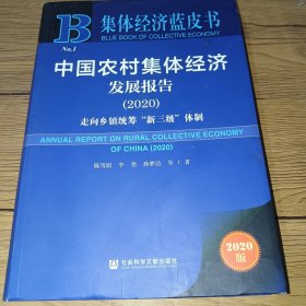 集体经济蓝皮书：中国农村集体经济发展报告2020(作者陈雪原签名本,一版一印)