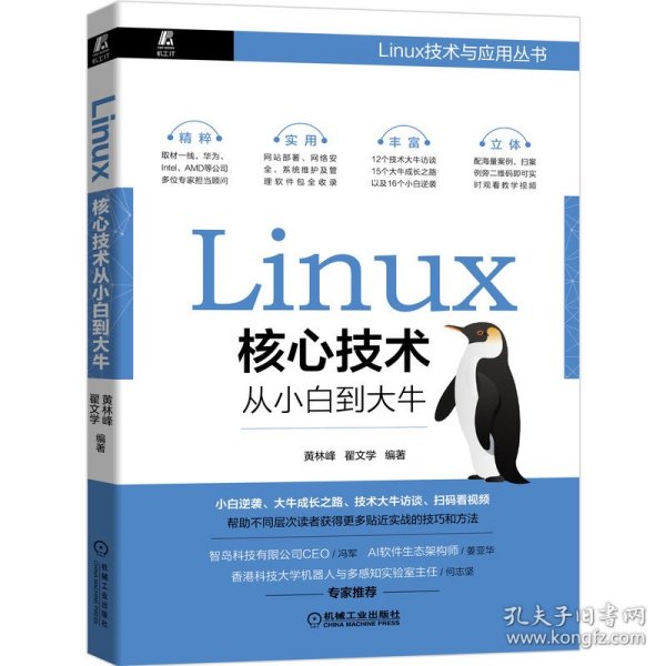 Linux核心技术从小白到大牛 9787111678359